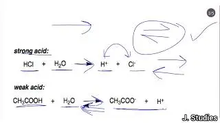 Strong & Weak Acids and Strong & Weak Bases || with Examples. 