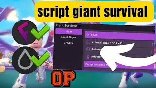 script giant survival script is OP go to pin comment to try the script enjoy