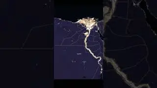 L’Afrique de Nuit - 1 #geospatial  #gis #africa