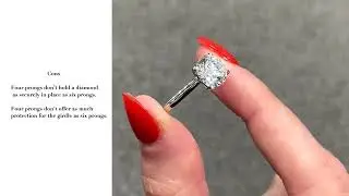 Four Claw vs Six Claw Engagement Ring