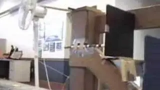 Rube Goldberg Officeplace Contraption