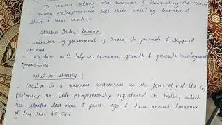 startup india scheme || what is startup || benefits offered by government for startups || class 11
