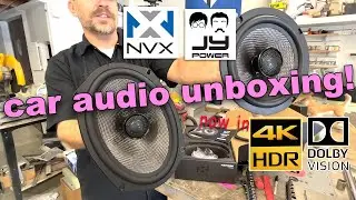 NVX car speakers and JY POWER wire combs!