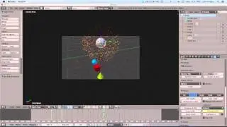 Blender 101 - Freezing Particles