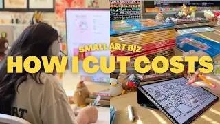 Running a Small Art Business on a Budget | Save on Shipping, Marketing & Supplies