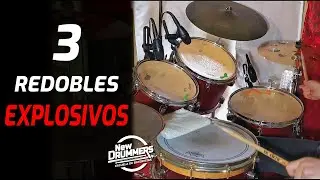 3 redobles EXPLOSIVOS - Clases de batería con @davidadrian