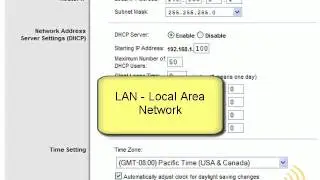 Wireless Network Setup - Your LAN Settings