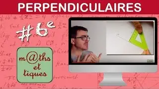 Construct two perpendicular lines - Sixth grade