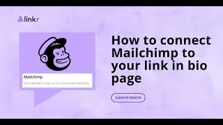 How to Connect Mailchimp to Your Link in Bio Page?