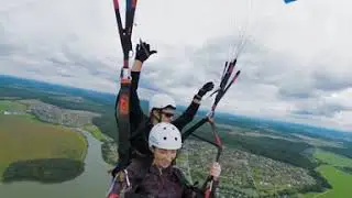 Полеты на параплане в Москве Мое Небо