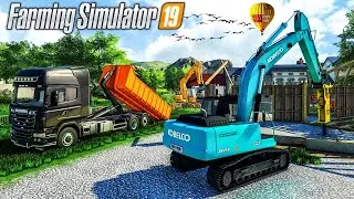 House Demolition (Foundation Removal) | Farming Simulator 19 PUBLIC WORKS