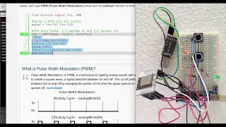 Blinking an LED - PWM - ESP8266 - MicroPython