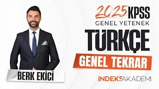 KPSS - Türkçe - Genel Tekrar 3 - Berk EKİCİ