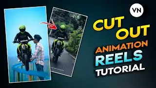 CUT OUT IMAGE ANIMATION TUTORIAL | TRENDING REELS TUTORIAL | CUT OUT EFFECT REELS VIDEO EDITING