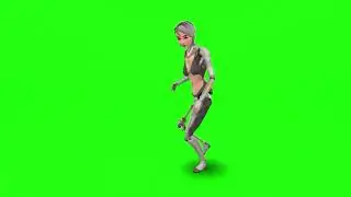 Robot Juga punya Hati // Terminator Dance // Green Screen