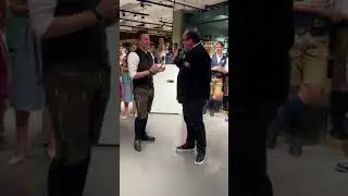 Wiesnchef Clemens Baumgärtner beim Wiesn Warm-Up im Ludwig Beck  am Rathauseck München am 05.09.2024