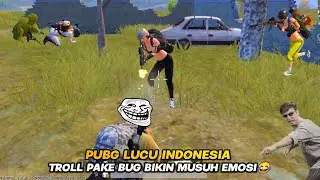 PUBG INDONESIA LUCU !!  TROLL MUSUH PAKE BUG PUBG MOBILE TERBARU😂 VICTOR PUBG