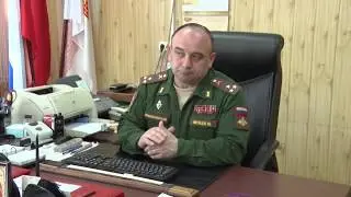 Военный комиссар Руслан Меладзе рассказывает о весеннем призыве в ВС РФ