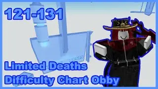 Limited Death's Difficulty Chart Obby [Extreme+ Stages 121-131] Roblox