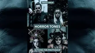 Ultimate Photoshop Actions for Spooky Halloween Tones!