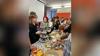 Благотворительная школьная ярмарка.