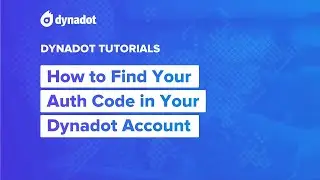 How to Find Your Authorization Code in Your Dynadot Account