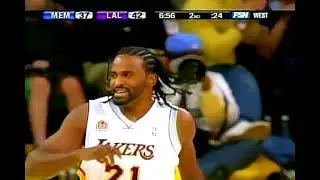 MEM Grizzlies at Lakers, 2008 (Drew Bynum injury)