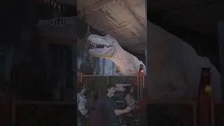 Filming the Jurassic World Exhibition - #shorts #a7siii