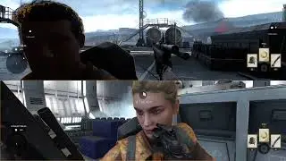 playing with my sister she has gotten good at the gamr