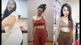 Ada belahan dibalik Legging Ketat.