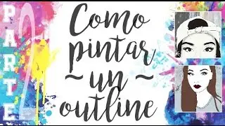Como pintar un outline en PicsArt ×Parte 2× || 🍉