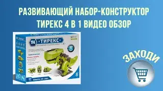 Развивающий набор конструктор Тирекс 4 в 1 | Конструктор Тирекс 4 в 1 | Тирекс 4 в 1 отзывы