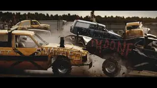 Wreckfest PC 21:9 CARDINAL Карьера Fairfield mud pit Арена разрушения