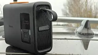 Обзор двухцилиндрового компрессора Baseus BS CG007