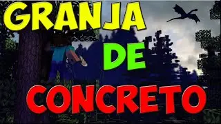 TUTORIAL MINECRAFT 🔥 | GENERADOR DE CEMENTO O CONCRETO 100% AFK ✅ | COMO SE HACE COMPACTA 💥