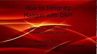 Mailgun Integration: How to integrate Mailgun with DAP and Track Email Stats!