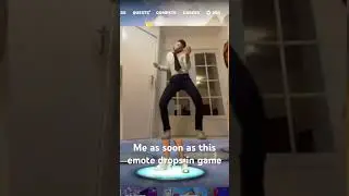 Me as soon as this emote drops in game #shorts #viral #trending #fortnite #gaming