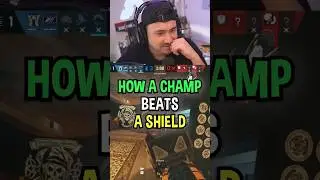 CHAMPION RANK deals with a shield 😂