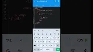 Unorder list in HTML 