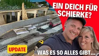 Das WC-Haus, der Parkplatz und ein Wall für Schierke /Modellbau/ LGB Gartenbahn Modelleisenbahn #164