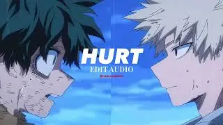 Hurt - Christina Aguilera [EDIT AUDIO]