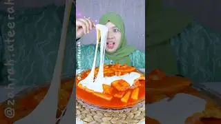 topokki toping mozarella 🥰