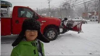 Aiman's Day 1 Coverage Of Historic Nemo-Charlotte Monster Blizzard New England Snow Storm Feb 8 2013