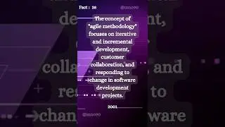 Agile methodology..?!! 