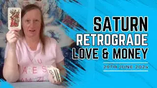 What's Coming In During Saturn Retrograde? Love & Money? #tarot #tarotreading #saturnretrograde