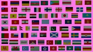 Official Flag Band: All National Flags of the World Eurasia | Countries and Their Flags