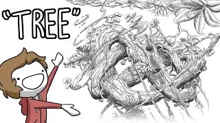 Boy Draws A Wacky Tree