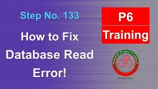 🔴 How to fix Database Read Error in Primavera P6?