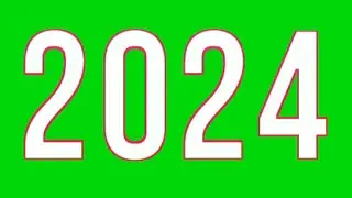 2024 Animation Video Free Download in Green Background