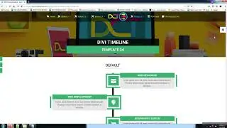Divi Timeline Bundle 4 ( Template Style 31-40 )